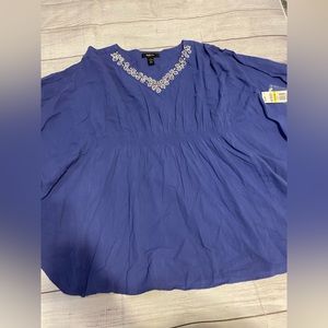 🌼 Style & Co blingy women’s blouse